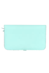 Hermes Dogon Due Blue Clutch