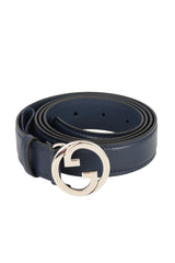 Gucci Size-110 Cm | 44 Inches Interlocking Gg Buckle Belt