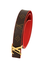 Louis Vuittonsize 85 Cm | 34 Inches Brown Reversible Belt