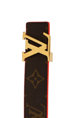 Louis Vuittonsize 85 Cm | 34 Inches Brown Reversible Belt