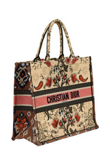 Christan Dior Large Floral Embrioderybook Tote