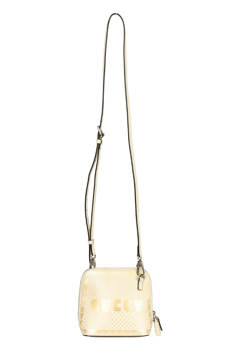 Gucci X Sega Guccy Print Mini Dorme Sling Bag