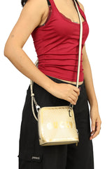 Gucci X Sega Guccy Print Mini Dorme Sling Bag