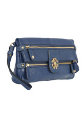 Roberto Cavalli Diva Blue Clutch