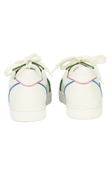 Christian Louboutin Size EU-36 White Vieira Orlato Leather Sneakers