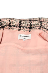 Chanel Size-38 Pink Tweed Shacket