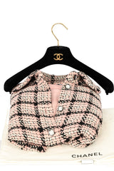 Chanel Size-38 Pink Tweed Shacket