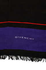 Givenchy Rottweiler Print Silk Blend Stole