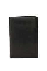Salvatore Ferragamo Black Bi-Fold Card Holder