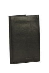 Salvatore Ferragamo Black Bi-Fold Card Holder