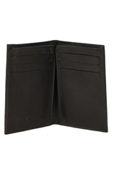 Salvatore Ferragamo Black Bi-Fold Card Holder
