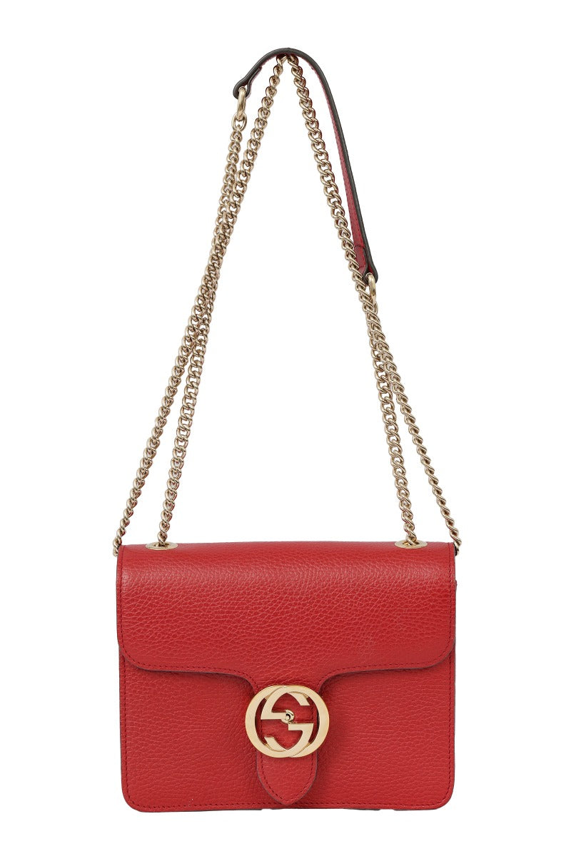 Gucci Small Dollar Inter Locking G Cross Body Bag