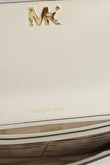 Michael Kors Leather Mott Clutch On Chain Bag