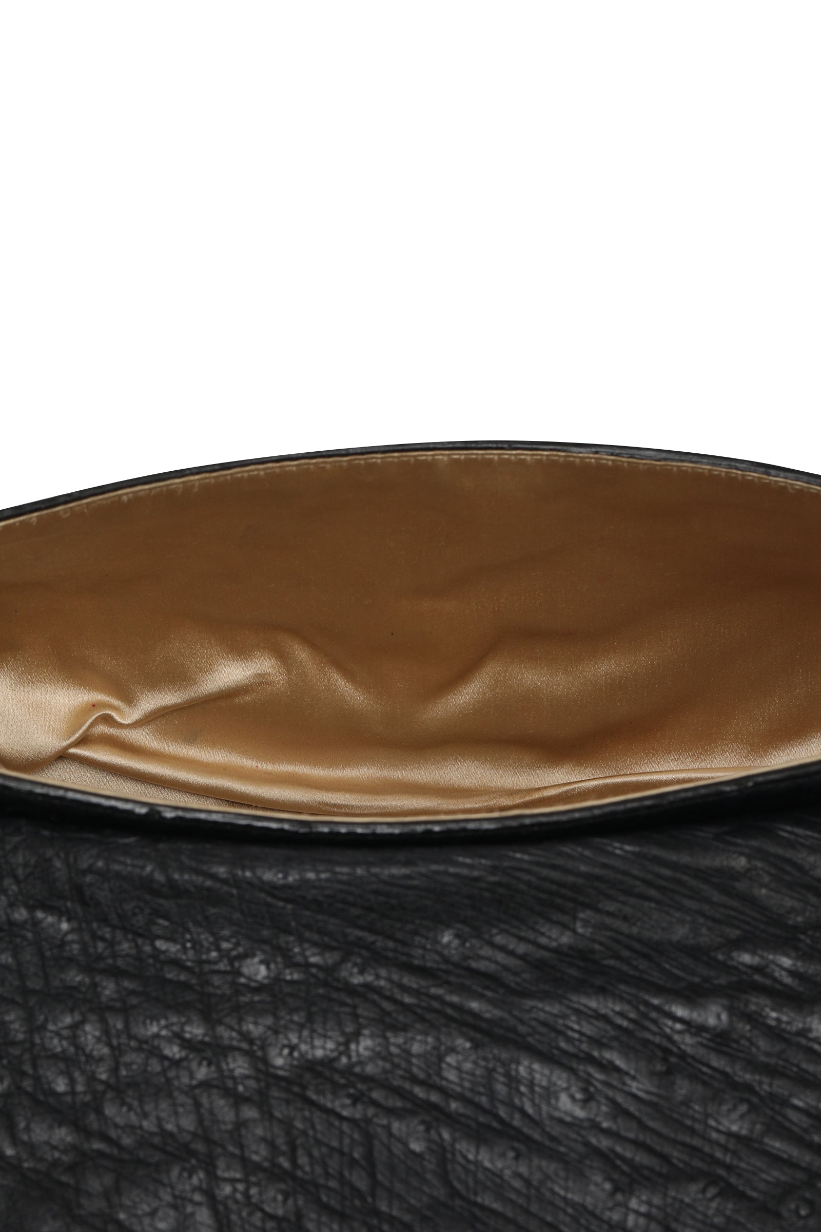 Prada Bijou Ostrich Leather Shoulder Bag 