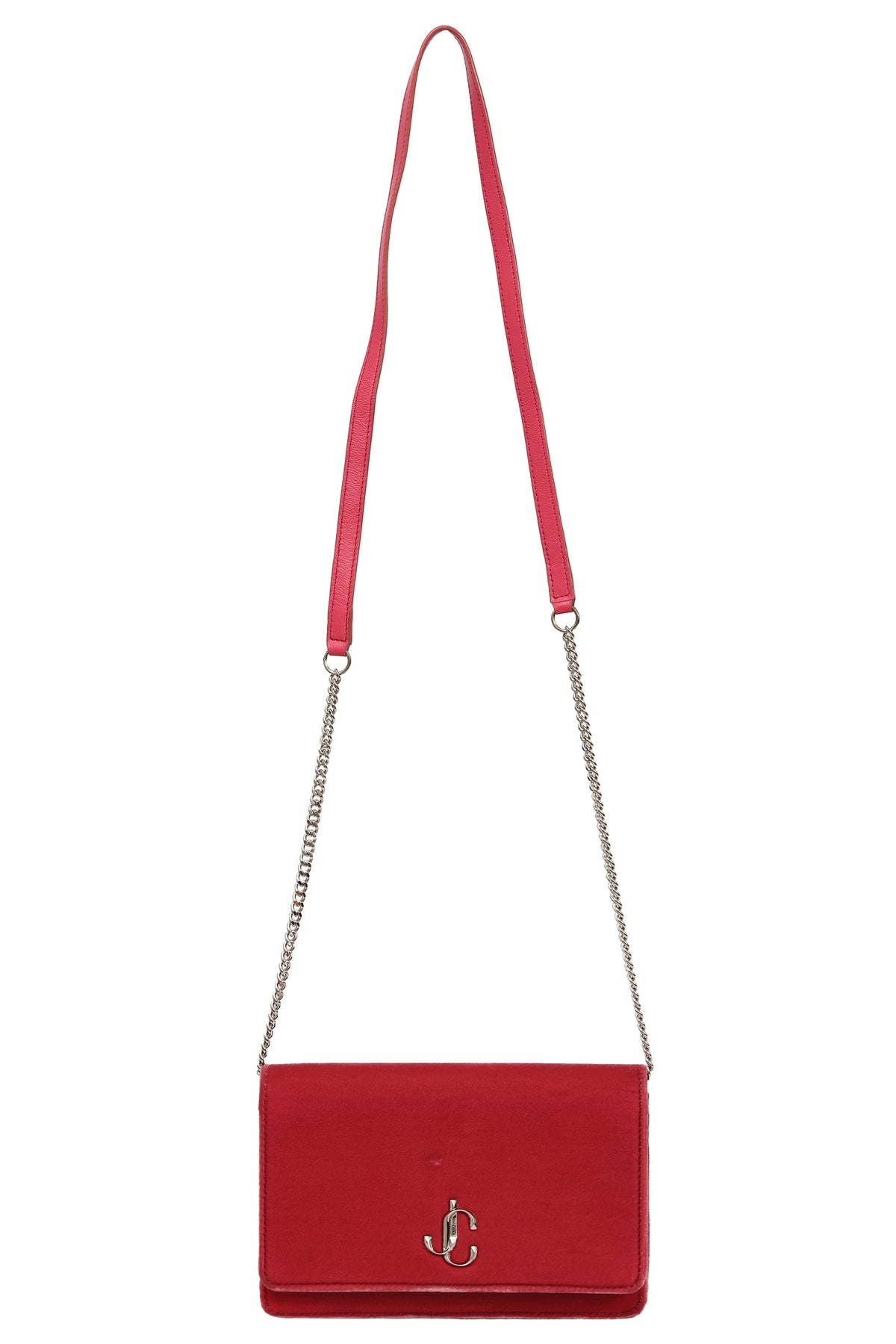 Jimmy Choo Velvet Palace Clutch Sling Bag 