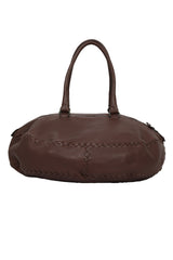 Bottega Veneta Cervo With Intrecciato Bowling Bag 