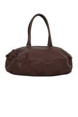 Bottega Veneta Cervo With Intrecciato Bowling Bag 