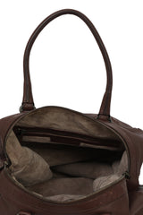 Bottega Veneta Cervo With Intrecciato Bowling Bag 