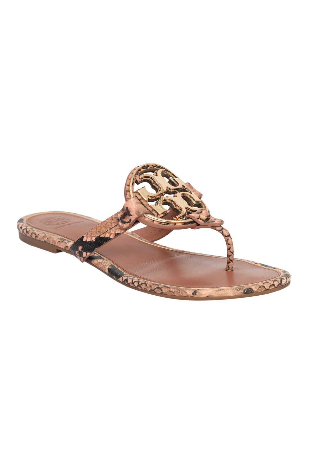 Tory Burch EU 37 Snakeskin Flats 