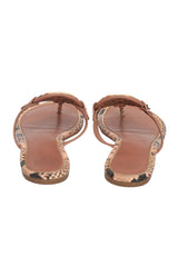Tory Burch EU 37 Snakeskin Flats 