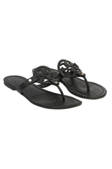 Tory Burch EU 37 Miller Open Toe Flats 