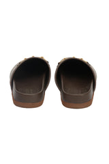 Gucci EU 41 Gg Monogram Horsebit Sliders 