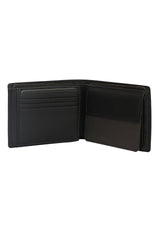 Hugo Boss Logo Embossed Black Wallet 