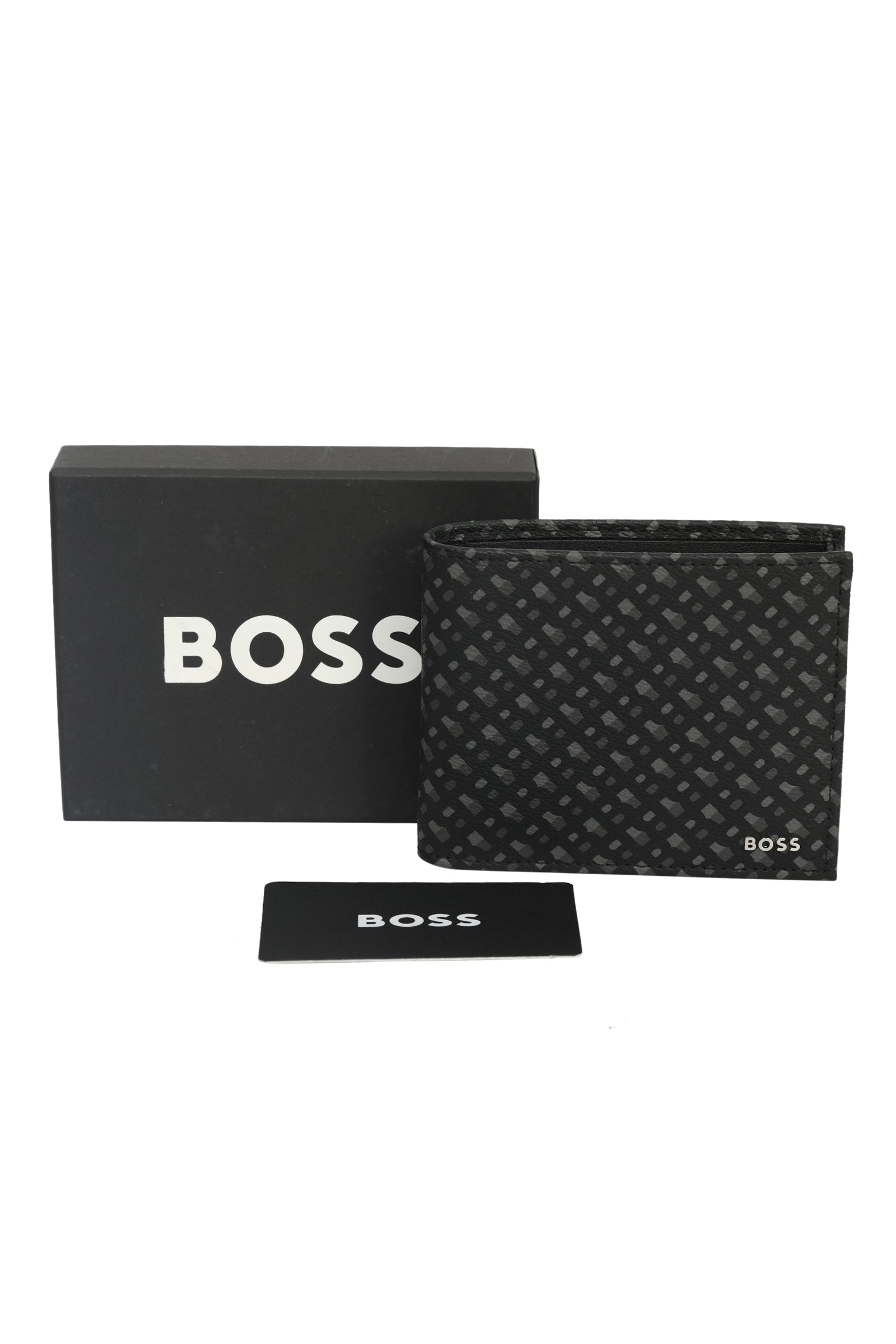 Hugo Boss Monogram Bi Fold Wallet 