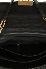 Christian Dior Navy Blue Cannage Lock Flap Shoulder Bag 