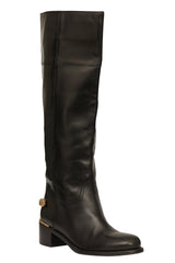 Roberto Cavalli EU 37 Knee High Snake Detail Boots 