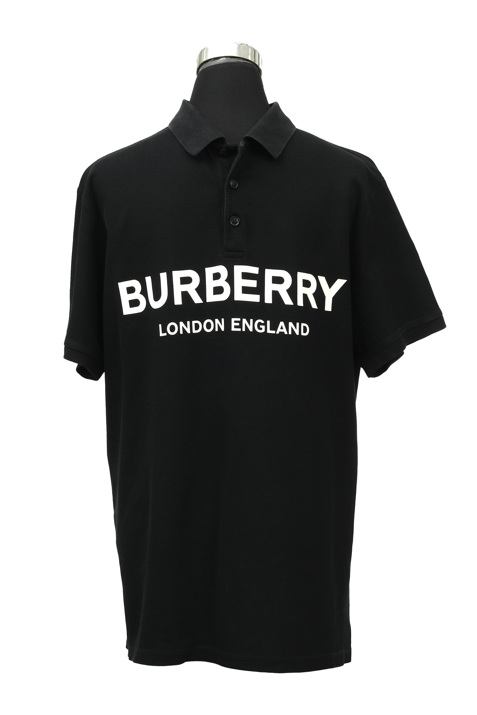 Burberry Size M Polo Logo T Shirt 