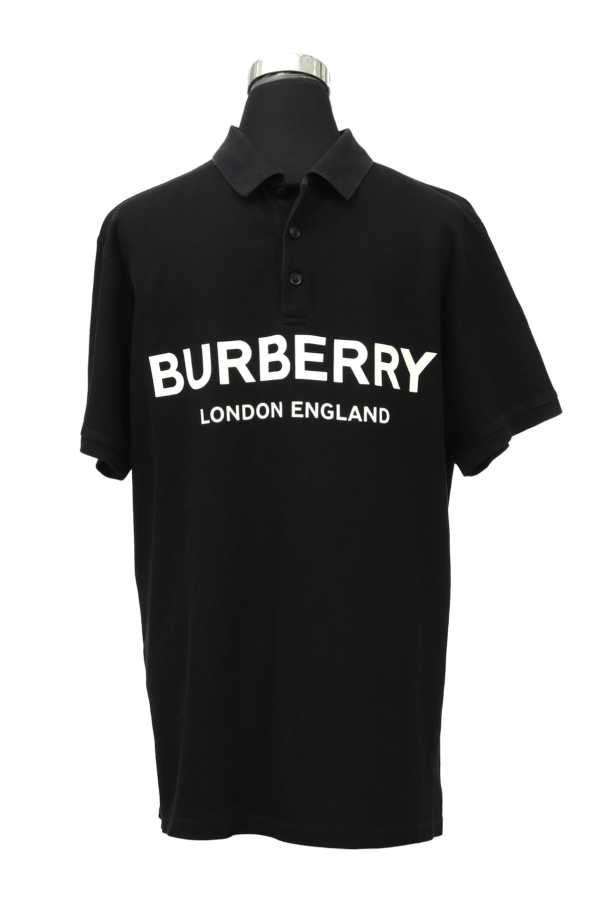 Burberry Size M Polo Logo T Shirt 