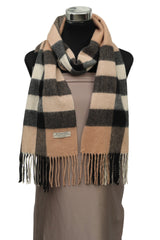 Burberry Nova Checks Cashmere Scarf 