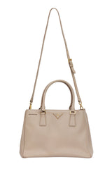 Prada Clay Grey Galleria Tote Bag 