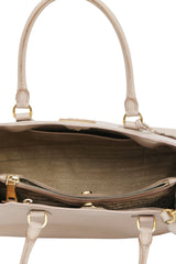 Prada Clay Grey Galleria Tote Bag 