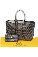Goyard Black Saint Louis Pm Tote Bag 