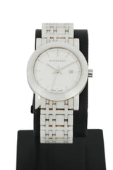Burberry 35 Mm White Ceramic Watch 