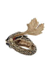 Roberto Cavalli Sea Fish Embellished Bracelet 