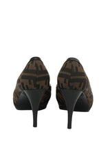 Fendi EU 36 Monogram Platform Pumps 