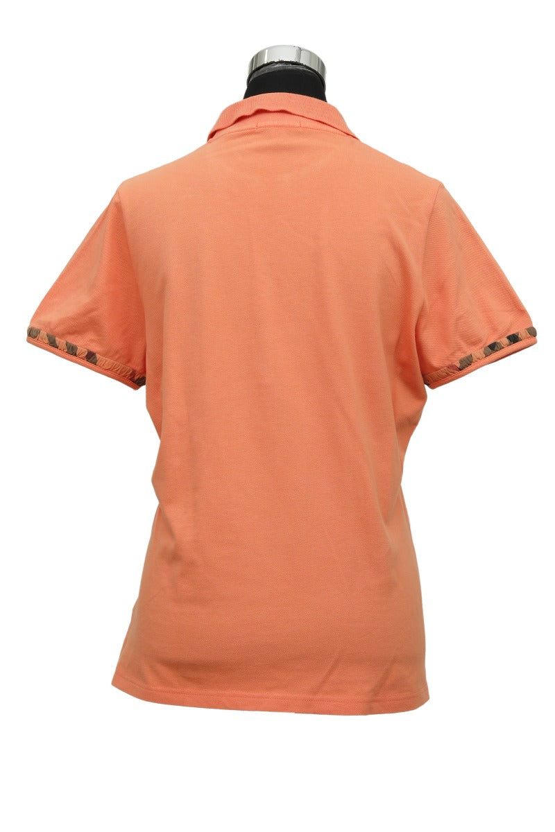 burberry-size-l-orange-polo-t-shirt
