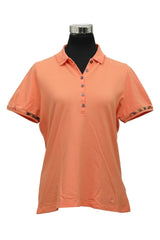 burberry-size-l-orange-polo-t-shirt