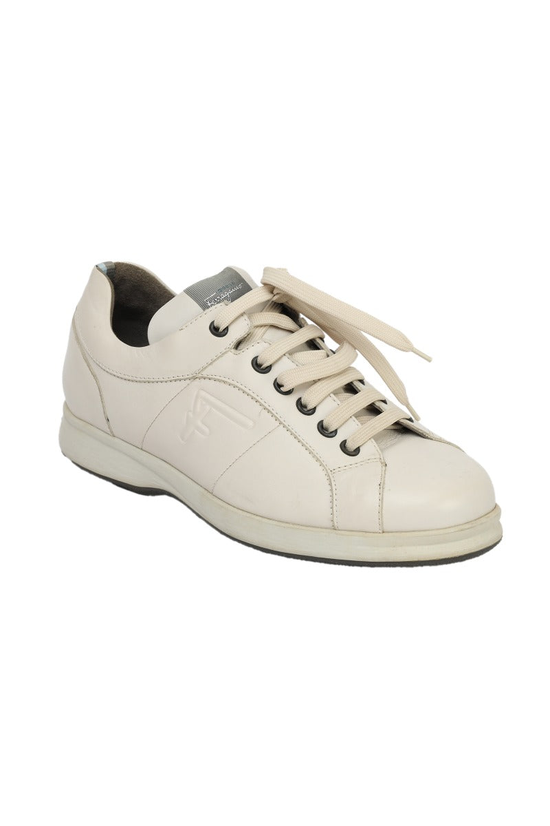 Salvatore Ferragamo EU 36.5 White Sneakers
