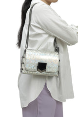 Jimmy Choo Metallic Lockett Sling Bag