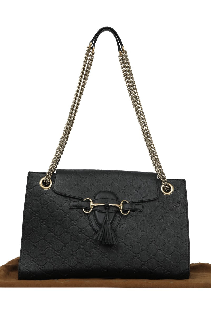 gucci-black-guccissima-emily-shoulder-bag