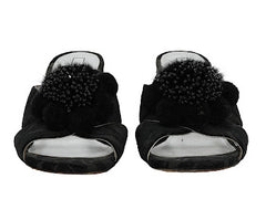 Marc Jacobs EU 40.5 Pom Pom Sandals