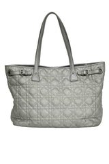 Christian Dior Cannage Coated Canvas Panarea Tote Bag