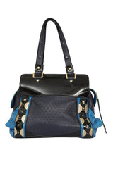 Versace Daria Studded Satchel Bag