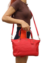 Coach Madison Gathered Lindsey Rosa Bag