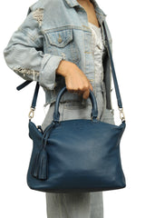 Tory Burch Taylor Leather Satchel Bag