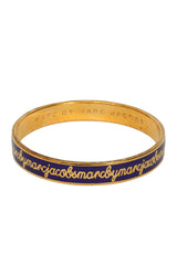 Marc By Marc Jacobs Size Small Logo Bangle